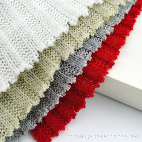 Jacquard Coarse Needle Sliver Knitted Fabric